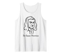 Sir Isaac Newton Disegno Minimalista Canotta