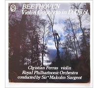 Sir Malcolm Sargent, Royal Philharmonic Orchestra - Beethoven: Violin Concerto in D [LP]