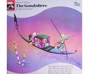 Sir Malcolm Sargent & The Pro Arte Orchestra / Geraint Evans / Alexander Young / Richard Lewis / Monica Sinclair / Helen Watts u.a. - Gilbert & Sullivan: The Gondoliers (or, The King of Barataria) [Vinyl Schallplatte] [Doppel-LP]
