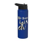 Sir Render Surrender - Divertente meme del Cavaliere del Rinascimento Stainless Steel Insulated Water Bottle