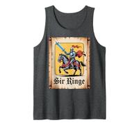 Sir Ringe Divertente Cavaliere Medievale Gioco di Parole Canotta