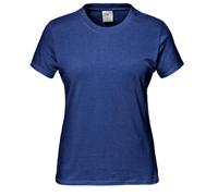 Sir Safety System Sirflex T-Shirt Donna, 100% Cotone 140 g/m², Collo in Maglina, Cuciture Laterali ai Fianchi ad Alta Resistenza, XS-XL, Bianco, Blu, Rosso, Navy, Grigio Melange, Nero