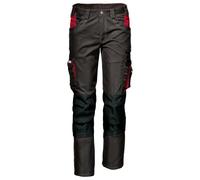 Sir Safety Systems Harrison Pantaloni da Lavoro Uomo - Rinforzi su Ginocchia e Tallone, Tasche Portautensili, Passante Martello, D-Ring e Vita Regolabile, Grigio, 50