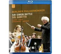 Berliner Philharmoniker - Sir Simon Rattle and Sol Gabetta (Blu ray)