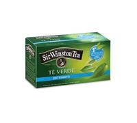 Sir Winston Tea® | Tè Verde Antiossidante Deteinato Senza Solventi - 20 Bustine di Tè (35 Gr)
