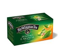 Sir Winston Tea - Tè Verde, Zenzero e Arancia - 2 confezioni da 20 filtri [40 filtri]