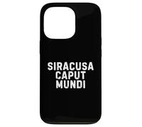 Siracusa Caput Mundi Città Simpatica Uomo Donna Bambino Custodia per iPhone 13 Pro