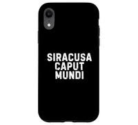 Siracusa Caput Mundi Città Simpatica Uomo Donna Bambino Custodia per iPhone XR