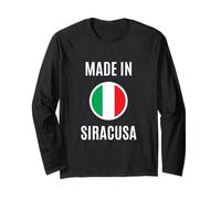 Siracusa Orgoglio Locale Italia Città Travel Souvenir Maglia a Manica