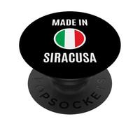 Siracusa Orgoglio Locale Italia Città Travel Souvenir PopSockets PopGrip Adesivo