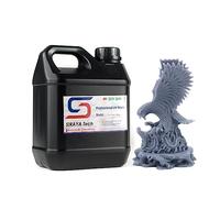 Siraya Tech Build Resina per Stampante 3D Alta Risoluzione Non Fragile Toccabile Resina Tecnica Fotopolimero Standard 405nm Resina Rapida per Stampanti 3D LCD DLP (Grigio Sonic, 1kg)