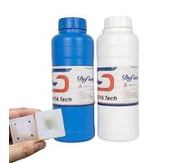 Siraya Tech Defiant 15 Kit per Stampi in Silicone Platinico, Sicuro per Alimenti, Durezza Shore A 15, per Progetti con Resina UV 3D, Polimerizzazione Facile, Senza Rivestimento, Trasparente da 1kg