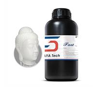 Siraya Tech Fast ABS-Like resina per stampante 3D - Resina fotopolimerica standard liquida ad alta precisione, non fragile, a polimerizzazione UV 405 nm, per stampa 3D LCD/DLP (Bianco, 1 kg)