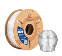 Siraya Tech Filamento Siraya Tech Flex TPU - 85A Shore, ISO 10993, Alta Flessibilità e Resistenza, Alta Velocità e Flusso, Facile da Stampare, Confezione Resistente all'Umidità (Trasparente, 1kg)