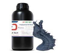 Siraya Tech Resina per stampante 3D Tenacious Easy Navy Grey, resina flessibile con elevata resistenza agli urti, ottima risoluzione e alta tenacità, per Stampa 3D LCD/DLP/SLA (Navy Grey, 1 kg)