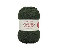 Sirdar Country Classic DK - Maglia doppia, colore: verde foresta (867), 50 g