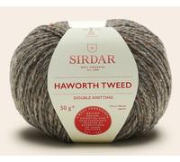 Sirdar Haworth Tweed Doppio Lavoro a Maglia Lana 50g - 913 Macina Grigio