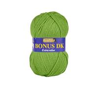 Sirdar Hayfield Bonus DK - Gomitolo doppio per lavoro a maglia, colore: verde pisello (583), 100 g