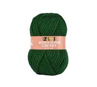 Sirdar Hayfield, filato verde bottiglia, 100 g, super grosso