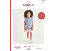 Sirdar Hayfield - Snuggly Replay, Manica Corta Maglione 2549