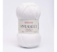 Sirdar Snuggly Replay Dk, White (100), 50 g, Misto Acrilico, Whizz Kid Bianco, 150 unità