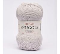 Sirdar Snuggly Replay Doppio Lavoro a Maglia Lana 50g - 102 Surf's Fino Argento