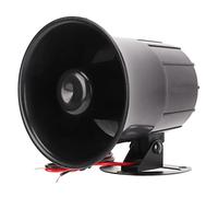 Siren Allarme Filata con Supporto, 110dB, Regolabile 60°, Resistente agli Urti per Sicurezza Casa e Ascensore - Suono Forte e Design Regolabile