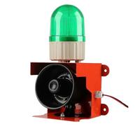 Siren Allarme Industriale da 120 dB, Luci Stroboscopiche di Emergenza for Interni Ed Esterni, for Magazzini, Trasporti, Fabbriche