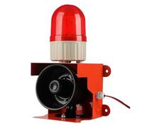 Siren Allarme Industriale da 120 dB, Luci Stroboscopiche di Emergenza for Interni Ed Esterni, for Magazzini, Trasporti, Fabbriche