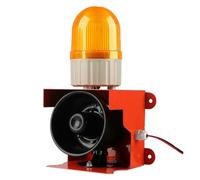 Siren Allarme Industriale da 120 dB, Luci Stroboscopiche di Emergenza for Interni Ed Esterni, for Magazzini, Trasporti, Fabbriche