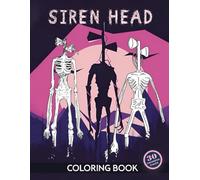 Siren Coloring Book: Bold, Fun Colouring Pages with All Cute Head Characters For Kids
