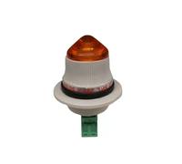 Sirena 38182 ldspl24da2 micro segnalatore led lampeggiante arancione 24vacdc i