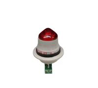 Sirena 38183 ldspl24da3 micro segnalatore led lampeggiante rosso 24vacdc ip66