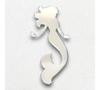 Sirena a Forma Di Specchi Acrilici su Misura Taglie & Incisioni Servizi