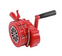 Sirena a manovella, 120DB Sirena manuale di sicurezza di emergenza a manovella ad alto volume Allarme antincendio portatile manuale in metallo portatile per le scuole