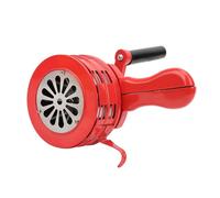Sirena a Manovella, Allarme Portatile Manuale 120DB Sirena Antiaerea Portatile Allarme di Sicurezza di Emergenza Antincendio per Fabbriche, Scuole, Truppe
