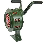 Sirena a manovella da parete 110 dB di auto-protezione allarme di emergenza in alluminio, manovella manuale, sirena antiaerea/allarme per edilizia, elettronica industriale