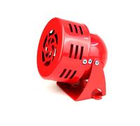 Sirena a motore, MS-190 12V DC 114dB suono d'allarme Buzzer ad alta potenza, sirena elettrica ad alta intensità, mini corno d'allarme rosso per casa, industrie, negozi e sistema di sicurezza