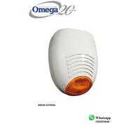 SIRENA ALLARME DA ESTERNO AUTOALIMENTATA ED AUTOPROTETTA AMC - SR136