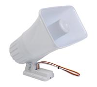Sirena Allarme Elettronica DC 12V con 130dB Suono per forte per Uso Interno ed