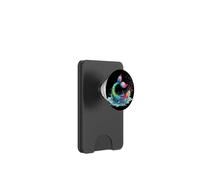 Sirena arcobaleno coda oceano schizzi luminoso sottomarino magia PopSockets PopWallet per MagSafe