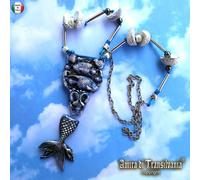 Sirena Collana Gioiello Tema Mare Bigiotteria da Donna Pendente a Coda di Pesce