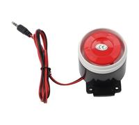 Sirena da interni ad alta voce DC 12 V 120 dB cablata 10 pezzi plastica metallo 12 V 120 dB adatta per interni e casa, progettata per un uso di lunga durata con una corretta durata e coerente