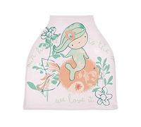 Sirena Dei Cartoni Animati Passeggino Tettoia Copri Seggiolino Copertura Infermieristica Auto per Bambini per L'Allattamento Al Seno Morbido Traspirante Elastica Tettuccio