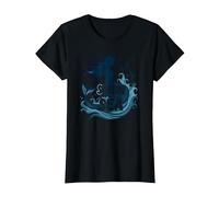 Sirena del Mare: Incantevole Melodia della Sirena Maglietta, Donna, Nero, L