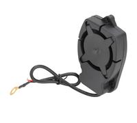 Sirena di Allarme Elettronica 12V, 120dB, ABS, Cicalino per Auto Moto Camion, Cavo 26cm, 110-120dB