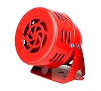 Sirena di allarme multi tensione con uscita audio forte azionata dal motore, 110 dB per interruzione di corrente in varie applicazioni industriali (DC 12 V)