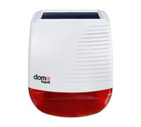 Sirena Esterna Beghelli per Antifurto 110 dB con Pannello Solare e Wireless fino