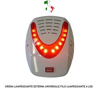 SIRENA DETERRENTE ALLARME BITONALE ALTA RESA MAGNETODINAMICO CON DIFFUSORE