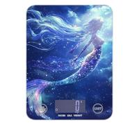 Sirena Estetica Impermeabile Piccola Scala per Cibo 5 kg/0 18oz 5kg/5g (Scenario) Scala per Misurare Grammi con 4 Unità per Perdere Peso Perdita di Peso Báscula para cocina